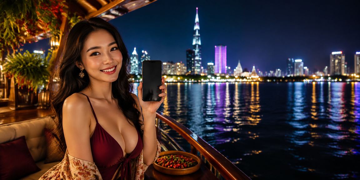Người dùng tại TP. Hồ Chí Minh chơi casino trên điện thoại bên tách cà phê buổi sáng