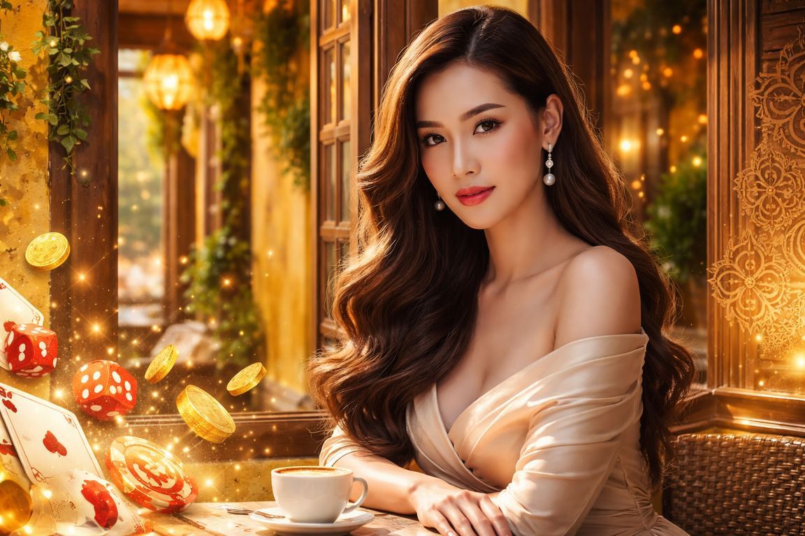 Người dùng xem kết quả xổ số bên tách cà phê sáng tại Hội An