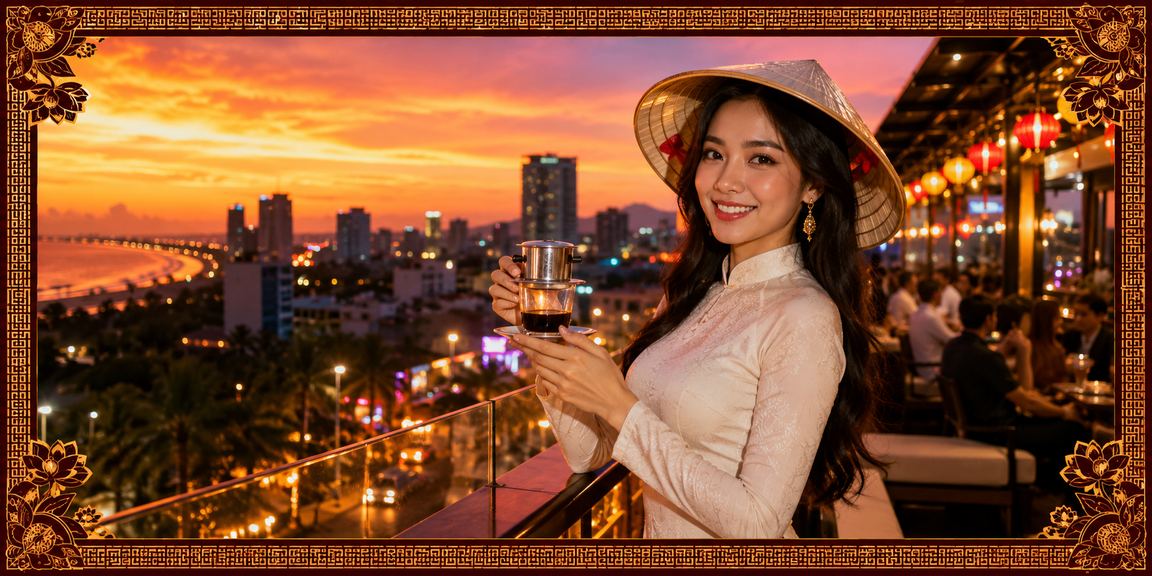 Người dùng theo dõi tỷ lệ cá cược tại Mũi Né bên ly cà phê buổi sáng